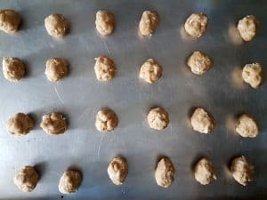 Scoop Out Dough Onto Cookie Sheet Scoop Out Dough Onto Cookie Sheet