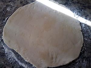 Roll Out Dough On A Floured Surface Roll Out Dough On A Floured Surface