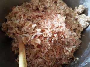 Stir In Toasted Coconut And Nuts Stir In Toasted Coconut And Nuts