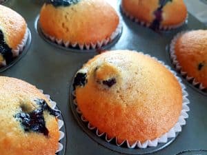 Enjoy Blueberry Muffins With your favorite coffee Enjoy Blueberry Muffins With your favorite coffee