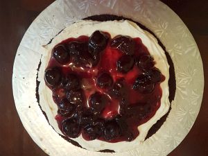 Add Some Cherry Filling On Top Add Some Cherry Filling On Top