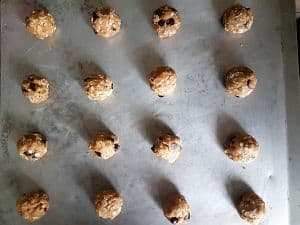 Scoop Out Dough Onto Baking Sheet Scoop Out Dough Onto Baking Sheet