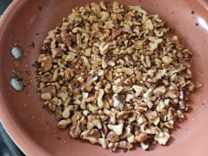 Toast Walnuts And Set Aside Toast Walnuts And Set Aside