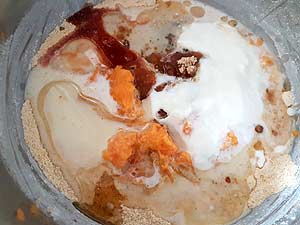 Add Wet Ingredients To Flour And Mix Well Add Wet Ingredients To Flour And Mix Well