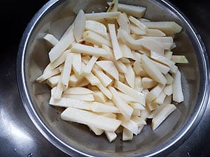 Drain The Potatoes And Rinse In Cold Water Drain The Potatoes And Rinse In Cold Water