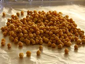 Spread them on a baking sheet Spread them on a baking sheet