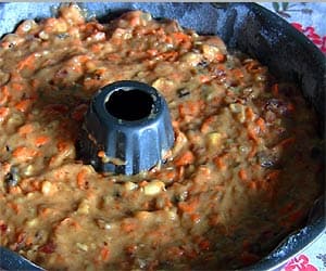 Pour The Cake Batter Into The Prepared Pan Pour The Cake Batter Into The Prepared Pan