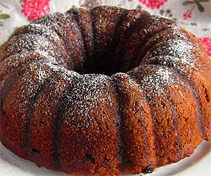 Dust The Cooled Cake With Powdered Sugar Dust The Cooled Cake With Powdered Sugar