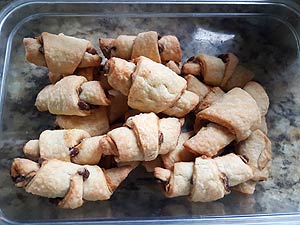 Baked Choclate Rugelach Baked Choclate Rugelach