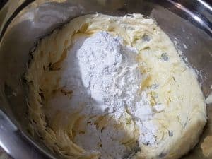 Add The Sifted Icing Sugar To Butter Add The Sifted Icing Sugar To Butter