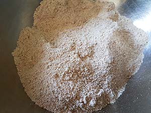 Mix dry ingredients Mix dry ingredients