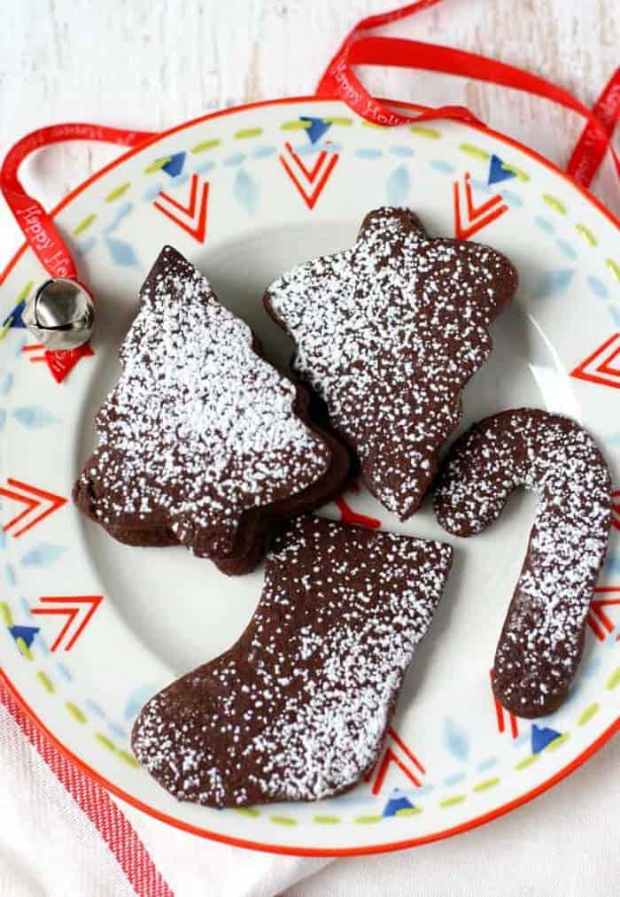 Gluten-free Chocolate Sugar Cookies