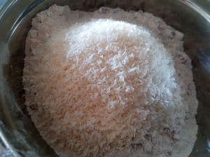Add Shredded Coconut Add Shredded Coconut