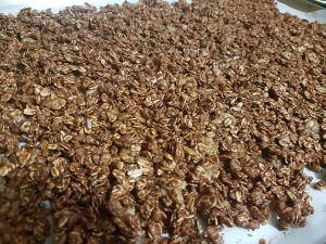 Spread Evenly On Lined Baking Sheet Spread Evenly On Lined Baking Sheet