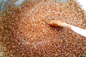 Add applesauce. Add applesauce.
