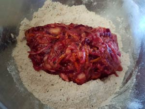 Add The Wet Mix Into The Dry Mix Add The Wet Mix Into The Dry Mix