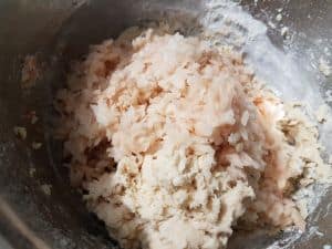 Add Potaoto To Dough Add Potaoto To Dough