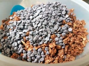 Stir In Chocolate Chips After Granola Cools Stir In Chocolate Chips After Granola Cools