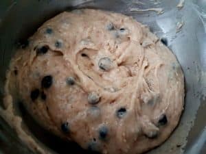 Blueberry Muffin Batter Ready Blueberry Muffin Batter Ready