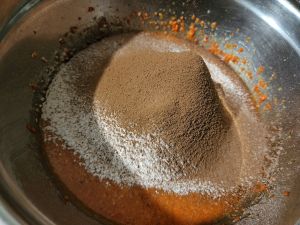 Sift Over The Creamed Carrot Mixture Sift Over The Creamed Carrot Mixture