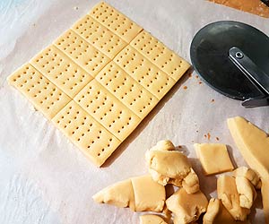 Cut Into Even Rectangles And Poke Holes Cut Into Even Rectangles And Poke Holes