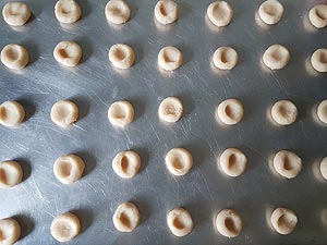 Shape Them Into Ball Make Indentation Shape Them Into Ball Make Indentation