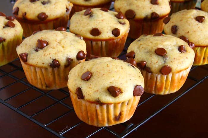 Eggless Peanut Butter Banana Muffins Eggless Peanut Butter Banana Muffins