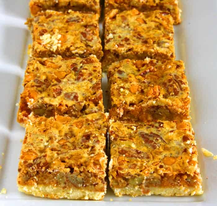 Eggless Pecan Pie Bars Eggless Pecan Pie Bars