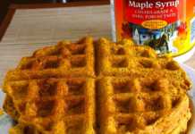 Gluten-Free Vegan Sweet Potato Waffles