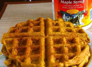 Gluten-Free Vegan Sweet Potato Waffles