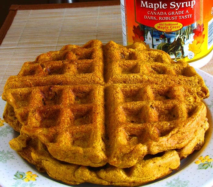 Gluten-Free Vegan Sweet Potato Waffles Gluten-Free Vegan Sweet Potato Waffles