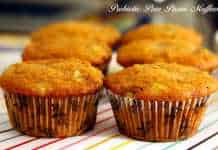 Probiotic Pear Pecan Muffins