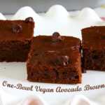 Vegan Avocado Brownies