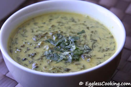 Beet Greens in Spicy Yogurt Sauce (Mor Kootu)