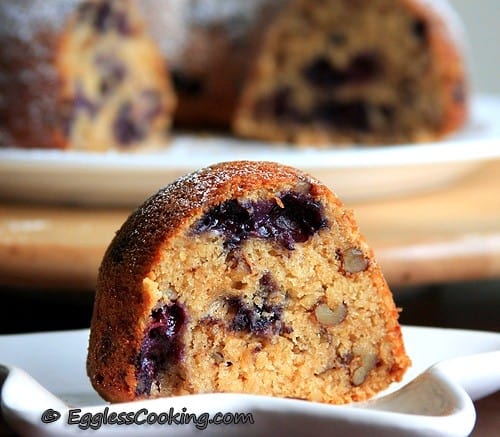 Blueberry Oats Bundt Cake Blueberry Oats Bundt Cake