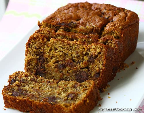 Vegan Peanut Butter Banana Bread