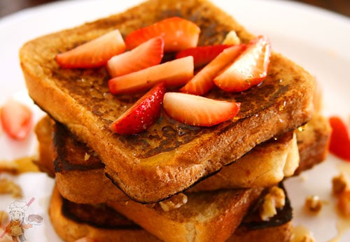 Eggless French Toast Eggless French Toast