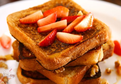 Eggless French Toast