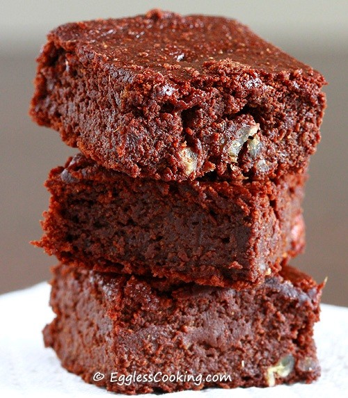 Vegan Barley Flour Brownies