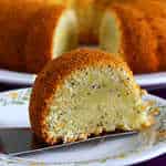 Egg Free Orange Poppy Seed Bundt Cake