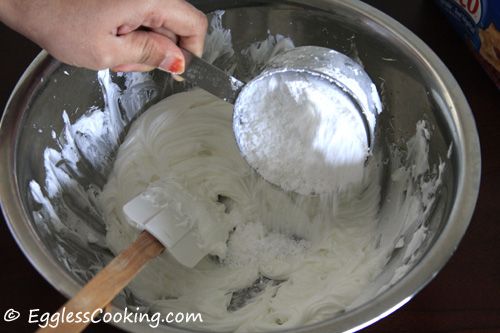 Add Powdered Sugar