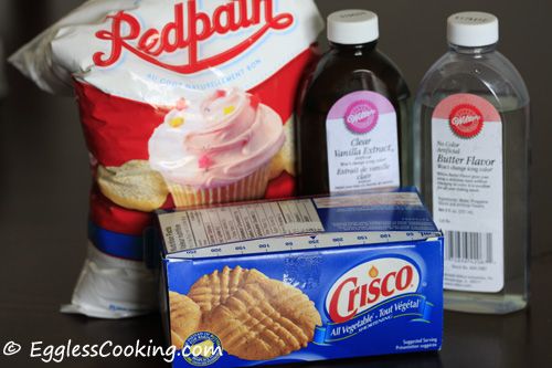 Cake Frosting Ingredients