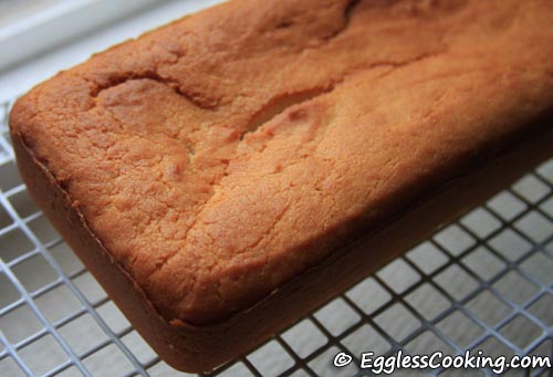 Eggless Pound Cake