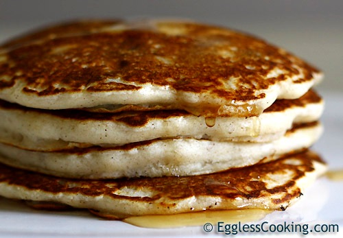 Eggless Pancake Recipe