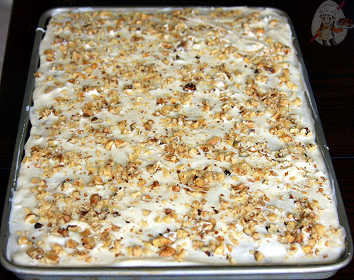 Eggless Pineapple Sheet Cake - Full Eggless Pineapple Sheet Cake - Full