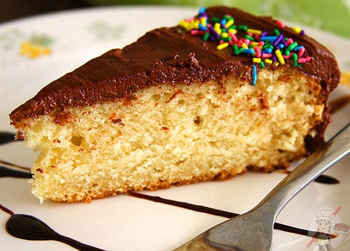Eggless Yellow Cake Eggless Yellow Cake