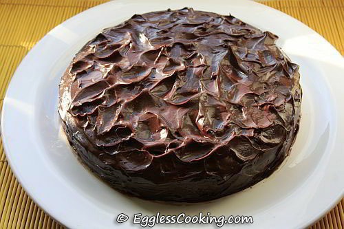 Eggless Chocolate Cake Eggless Chocolate Cake
