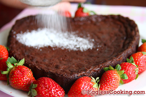 Gluten Free Flour less Vegan Chocolate Cake