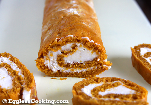 Vegan Pumpkin Roll