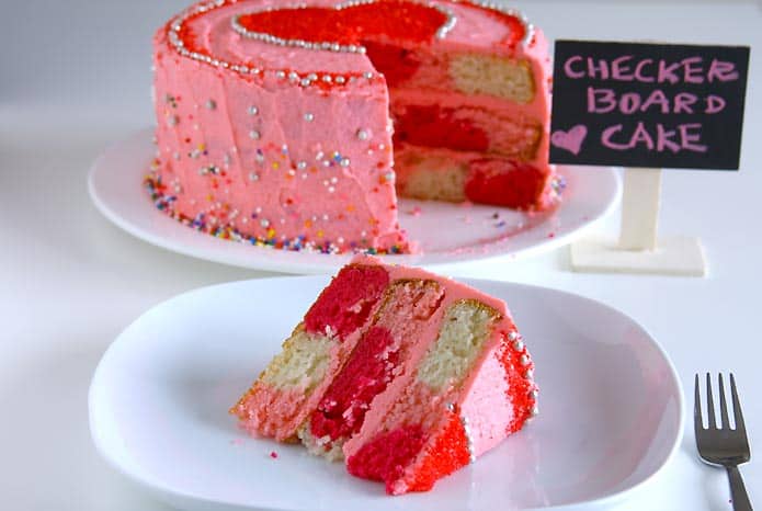 Checker Board Cake Checker Board Cake